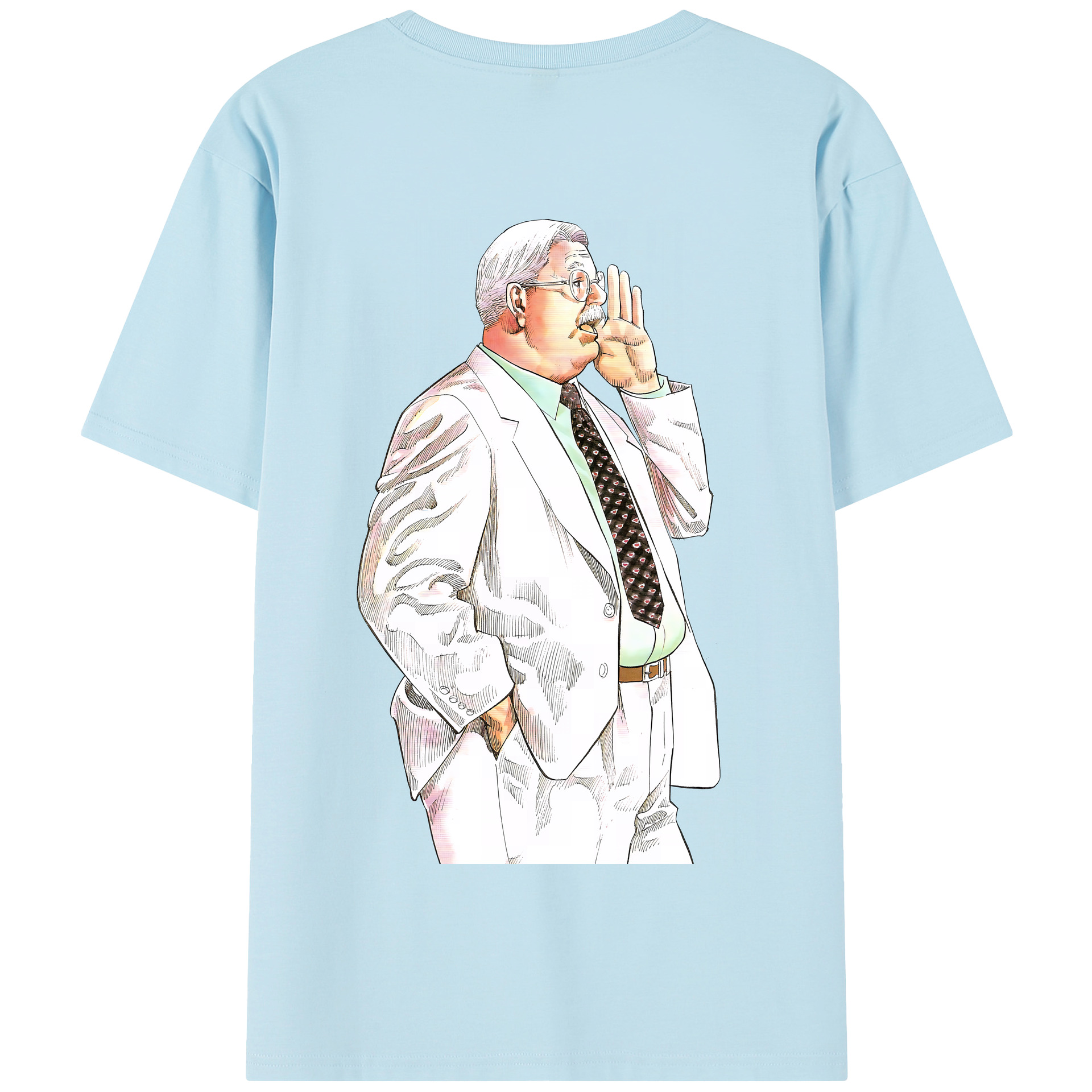 SLAM DUNK／スラムダンク 綿100％半袖Tシャツ（背面プリント）